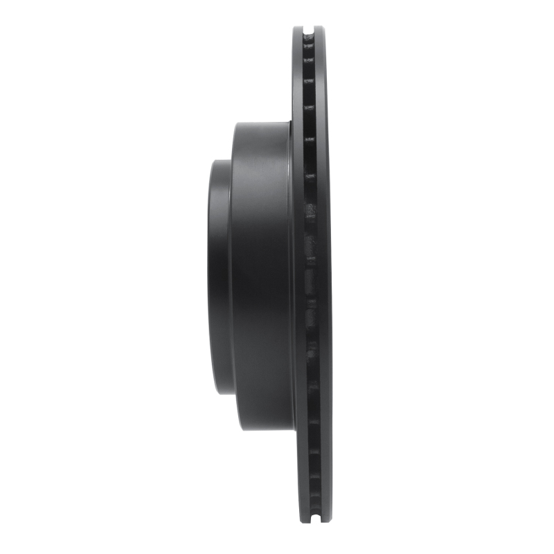 Subaru Impreza Brake Rotor (1) - Rear Right - R1 Concepts - Drilled & Slotted - Black - `05-`09